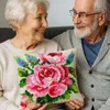 Coussin au crochet Kit DIY Roses - Kit coussin au crochet Voir les images du produit 4