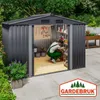 GARDEBRUK® Abri de jardin métal XXL 5m² fondation Voir les images du produit 5