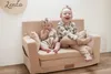 Divano pieghevole 3 in 1 Flumi per bambini, beige, 92x60 cm Anteprima dell’immagine prodotto 8