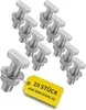 Avoltik 10x Hammerkopfschrauben M10 I 30 mm Produktbild-Vorschau 1