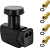 PremiumX SAT Anlage 80cm Antenne Aluminium Twin LNB 4x Produktbild-Vorschau 6