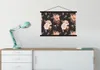 MuchoWow® Textilposter Blumen - Blätter - Natur 90x60 cm Produktbild-Vorschau 3