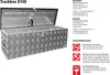 Truckbox D100 Deichselbox, Werkzeugbox, Alu Riffelblech, Produktbild-Vorschau 9