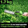 Akku-Heckenschere, 2-in-1 Grasschere und Strauchschere mit Produktbild-Vorschau 10
