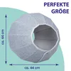 Katzenhöhle, 44x44cm vielseitig verwendbar - Katzenkorb zum Produktbild-Vorschau 3