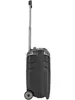 A black rolling suitcase is shown from the side against a white background. Produktbild-Vorschau