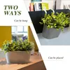 2 Stück Blumentopf Hängend, Blumentöpfe zum Aufhängen mit Produktbild-Vorschau 3