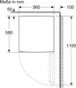 Bosch Serie 2 GTV15NWEB, 83 l, 4 kg/24h, SN-T, 39 dB, E, Produktbild-Vorschau 6