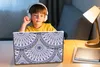 MuchoWow® Laptop Aufkleber Sticker Cover Design - Delfter Produktbild-Vorschau 3