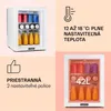 Klarstein Chladnička, mini chladnička so sklenenými Náhľad obrázku produktu 4