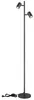 Globo Lighting Stehleuchte Metall grau matt, 2x GU10 LED Produktbild-Vorschau 11