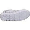 The sole of a white shoe is shown against a white background. Produktbild-Vorschau