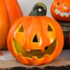 Linterna decorativa de Halloween con forma de calabaza, con Vista previa de la imagen del producto 3