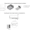 Schubkastensystem Anthrazit Touch to Open Schubladensystem Produktbild-Vorschau 8