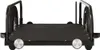 vidaXL Přívěs na jízdní kolo černý 122x53x31 cm Železo Náhled obrázku produktu 5