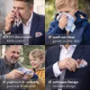 Betz 12 Stück Herren Stoff Taschentücher Set Leo 4 Dessin 1 Produktbild-Vorschau 7