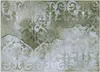 Vlies fototapete Grünes Vintage-Ornament 100x70 cm Feeby Produktbild-Vorschau 3