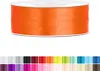 Satinband 25mm Orange - 25 Meter Rolle Geschenk- & Produktbild-Vorschau 1