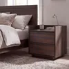 Szafka nocna HWC-P44, szafka nocna, 2 szuflady, MDF, 43 x Podgląd zdjęcia produktu 10