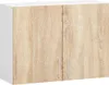 Armadio da Parete Cucina 80 cm Bianco Opaco e Rovere Sonoma Anteprima dell’immagine prodotto 1