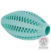 TRIXIE Denta Fun Rugby, Minzgeschmack, Naturgummi, 11 cm Produktbild-Vorschau 1