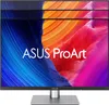 A computer monitor displaying a colorful abstract wallpaper with the ASUS ProArt logo. Produktbild-Vorschau