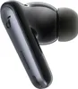 A close-up studio shot of a single black and gray wireless earbud. Anteprima dell’immagine prodotto