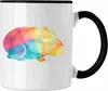 Trendation - Hamster Tasse Polygon Geometrisch Grafik Produktbild-Vorschau 1
