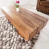 cagü: Exklusiver Design Couchtisch  [SALEM] Sheesham Produktbild-Vorschau 4