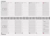 Schreibtischquerkalender 2025 / 56 Blatt / 1 Woche = 2 Produktbild-Vorschau 3