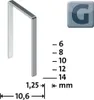 NOVUS Flachdrahtklammern Typ G 11/14 Pack a 600 Stück VE 6 Produktbild-Vorschau 10
