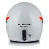 LS2 OF599 Spitfire II Retro Jethelm, weiß/blau/rot, XS Produktbild-Vorschau 6