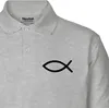 Huuraa Damen Polo Shirt Fische Symbol XS Sport Grey Bio Produktbild-Vorschau 2