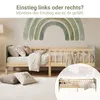 Cadre de lit 90x200 cm Lit enfant Vert Lit en bois Pin Voir les images du produit 18