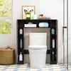 COSTWAY 87,5x18x98 cm Toilettenschrank Bad Überbauschrank, Produktbild-Vorschau 7