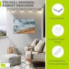 ARTland Wandbild Alu für Innen & Outdoor Atlantikstrand Produktbild-Vorschau 2