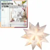 Folia 800/2020 Bascetta star bianca trasparente Ø 30 cm(S) Anteprima dell’immagine prodotto 9