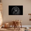 MuchoWow® Poster Orang-Utan-Profil in Schwarz und Weiß Produktbild-Vorschau 6