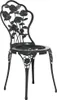 vidaXL 3-dielna súprava Bistro Cast Aluminium Black Náhľad obrázku produktu 5