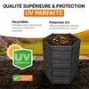 GARANTIA AIR-KING Composteur modulaire 1100 L, noir Voir les images du produit 6