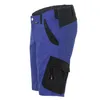 Planam Shorts Norit Herren Gr. S kornblau/schwarz Produktbild-Vorschau 3