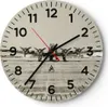 Wanduhr - Rund - Glasuhr - Flugzeug alt Bomber - 40x40cm - Produktbild-Vorschau 1