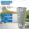4rain VASO DECOR 2in1 beplantbare regenton 220 L agave Productafbeelding-voorbeeld 3
