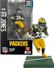 NFL Sammelfigur Serie 1 - Aaron Jones (Green Bay Packers) Anteprima dell’immagine prodotto 1