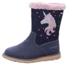 Tom Tailor Kinderschuhe Mädchen Reißverschluss Stiefel Blau Produktbild-Vorschau 4