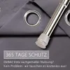 tinycurtains Türvorhang 195x150cm mit Teleskopstange Produktbild-Vorschau 3