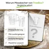 TreeBox Messbecher - Glas - 1 L & 500 ml - 2er Set Produktbild-Vorschau 4