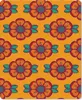 MuchoWow® Mauspad Mousepad Design - Retro - Rosen - Orange Produktbild-Vorschau 1