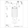 Plafonnier KARBON 10 beige 1xGU10 10W aluminium Voir les images du produit 19