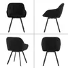 CLIPOP Chaise de salle à manger, set de 1 chaise pivotante, Voir les images du produit 3